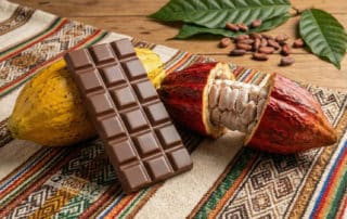 Tablette de chocolat péruvien
